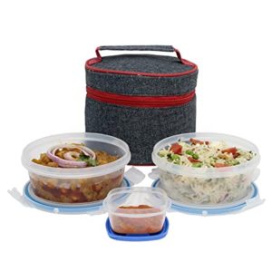 SimpArte Lock Seal Lunch Box with Insulated Rs 189 amazon dealnloot