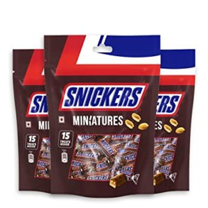 Snickers Miniatures Peanut Filled Chocolates Valentines Day Rs 321 amazon dealnloot