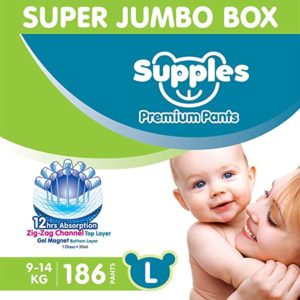 Supples Baby Diaper Pants L Pack of Rs 1559 amazon dealnloot