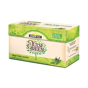 Tata Tea Tulsi Green Tea Bags 25s Rs 89 amazon dealnloot
