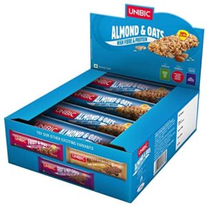 Unibic Snack Bar Almond Oats 12 x Rs 339 amazon dealnloot