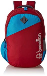 United Colors of Benetton 34 Ltrs Red Rs 589 amazon dealnloot