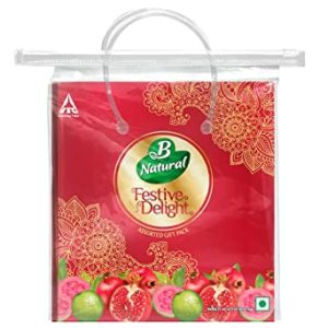 B Natural Festive Delight Pomegranate Guava Juice Rs 117 amazon dealnloot