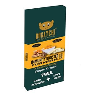 BOGATCHI Chocolate for Immunity Turmeric Milk White Rs 114 amazon dealnloot