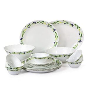 Cello Imperial Amazon Creeper Opalware Dinner Set Rs 1319 amazon dealnloot