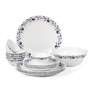 Cello Imperial Vinea Opalware Dinner Set 19 Rs 1205 amazon dealnloot