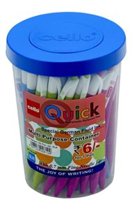 Cello Quick Ball Pen Set Pack of Rs 195 amazon dealnloot