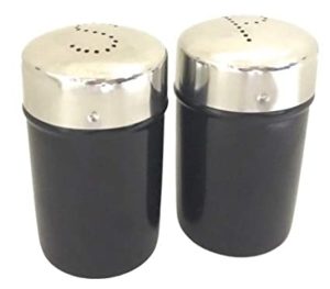 Dynore Black Classic Salt and Pepper Shaker Rs 153 amazon dealnloot