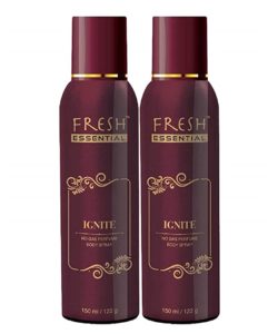 Fresh Essential No Gas Perfume Body Spray Rs 87 amazon dealnloot