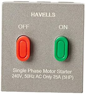 Havells ORO 25A Motor Starter Magnesium Grey Rs 1697 amazon dealnloot