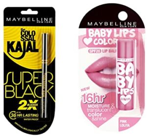 Maybelline New York Colossal Kajal Super Black Rs 269 amazon dealnloot