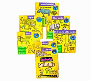 Popsugar Animal Flash Cards Memory Game Learn Rs 89 amazon dealnloot