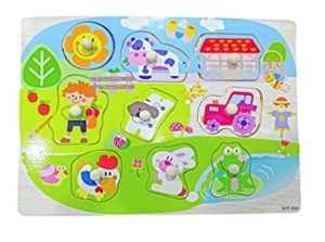 Popsugar Cartoon Funny Characters Wooden Puzzles with Rs 87 amazon dealnloot