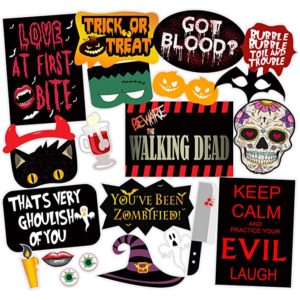 SYGA Set of 22 Halloween Party Photo Rs 80 amazon dealnloot