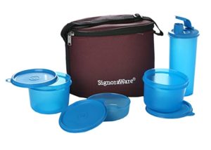 Signoraware Combo Medium Executive Lunch with Bag Rs 310 amazon dealnloot