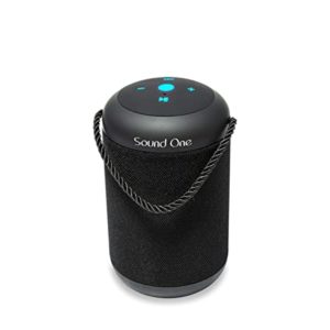 Sound One Drum Portable Bluetooth Speaker Black Rs 999 amazon dealnloot