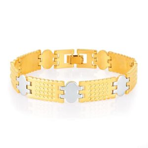 Sukkhi Charm Bracelet for Men White and Rs 114 amazon dealnloot