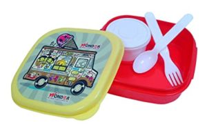Wonder Kitkat Small Leak Proof Lunch Box Rs 95 amazon dealnloot