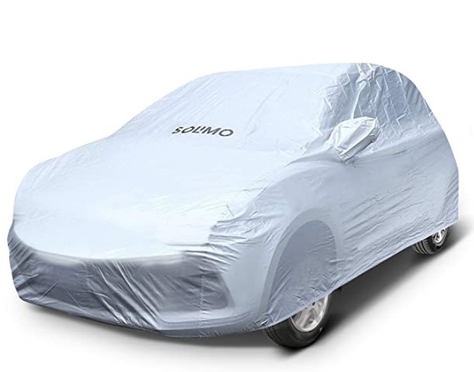 Amazon Brand - Solimo Chevrolet Beat UV Protection & Dustproof Car Cover