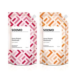 Amazon Brand Solimo Germ Protect Handwash Combo Rs 135 amazon dealnloot