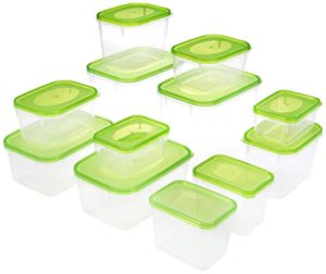 Amazon Brand Solimo Plastic Container Set 12 Rs 219 amazon dealnloot