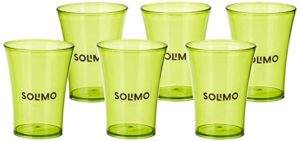 Amazon Brand Solimo Plastic Tumblers Set 6 Rs 141 amazon dealnloot