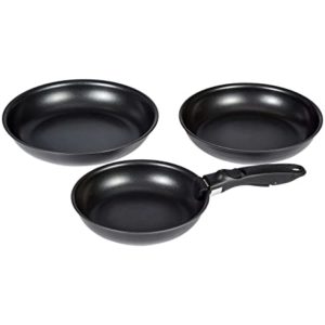 AmazonBasics 4 Piece Non stick Cookware Set Rs 419 amazon dealnloot