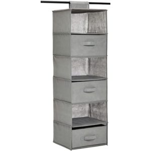 AmazonBasics Hanging Closet Shelf with 3 Removable Rs 589 amazon dealnloot