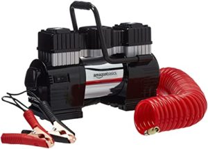 AmazonBasics Portable Air Compressor Dual Battery Clamps Rs 4749 amazon dealnloot