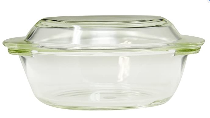 Borosil Casserole, 700ml, Transparent