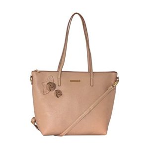 Caprese Mia Tote Large R Beige Rs 593 amazon dealnloot