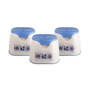 Cello Plastic Decora Stool Small Blue Set Rs 857 amazon dealnloot