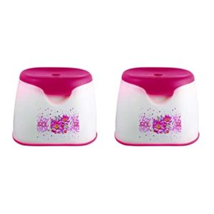 Cello Plastic Decora Stool Small Pink Set Rs 641 amazon dealnloot