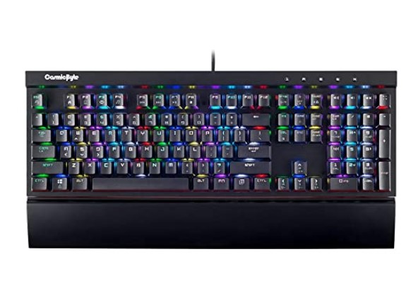 Cosmic Byte CB-GK-11 Black Eye Wired Aluminium Mechanical Keyboard
