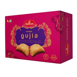 Haldiram Masala Gujia 400g Rs 160 amazon dealnloot