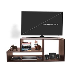 Klaxon Diamond Wooden TV Stand Matte Finish Rs 1689 amazon dealnloot