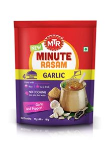 MTR Minute Garlic Rasam 60 g Rs 27 amazon dealnloot