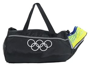 POLESTAR Black 26 lt Duffel Gym Bag Rs 299 amazon dealnloot