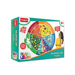 Playlearn Balanced Diet an Educational Puzzle Rs 122 amazon dealnloot