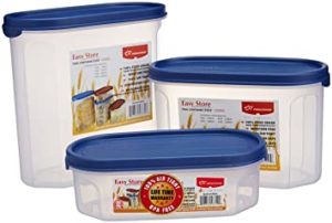 Princeware Plastic Easy Store Oval Package Container Rs 209 amazon dealnloot