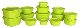 Princeware SF Plastic Storage Container Set 14 Rs 286 amazon dealnloot