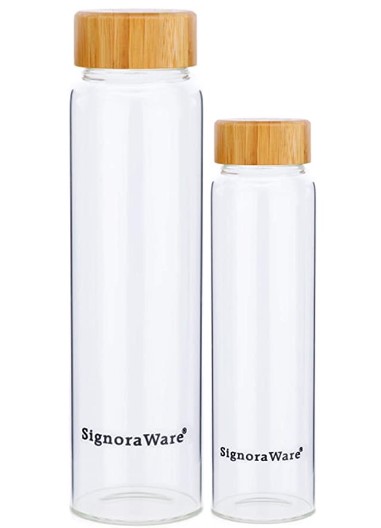 Signoraware Bamboo 1ltr and Bamboo 750ml