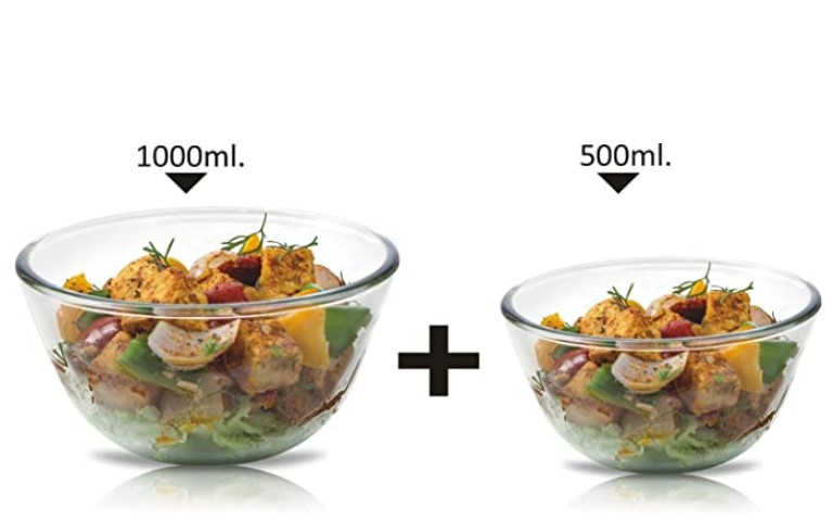 Signoraware Mixing Bowl Borosilicate Glass