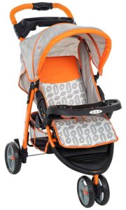 Toyzone Unique Tri Stroller Orange Rs 2442 amazon dealnloot