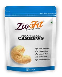 Ziofit Indian Whole Cashewnuts 200g Buy 1 Rs 290 amazon dealnloot