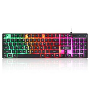 Zoook Concord Gaming Keyboard Rainbow LED 104 Rs 649 amazon dealnloot