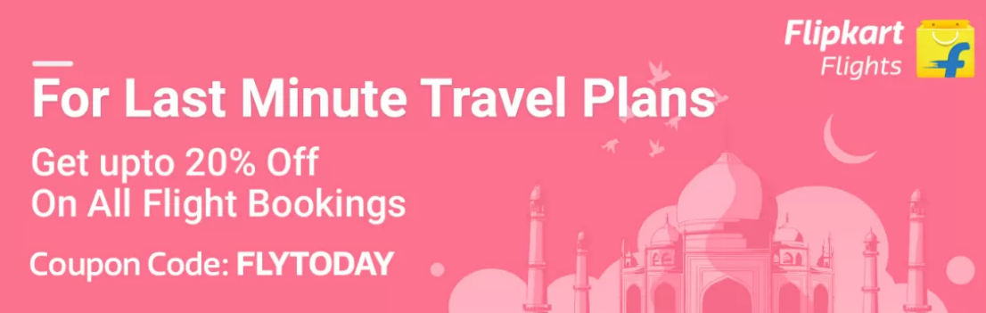 flipkart flight flytoday