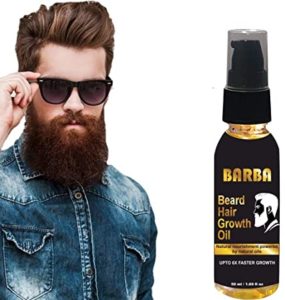 BARBA BEARD HAIR GROWTH OIL 50ML Rs 80 amazon dealnloot