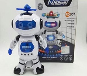 Brunte Robot with 3D Lights and Music Rs 383 amazon dealnloot