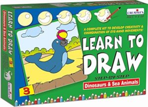 Creative Educational Aids 1040 Learn to Draw Rs 87 amazon dealnloot
